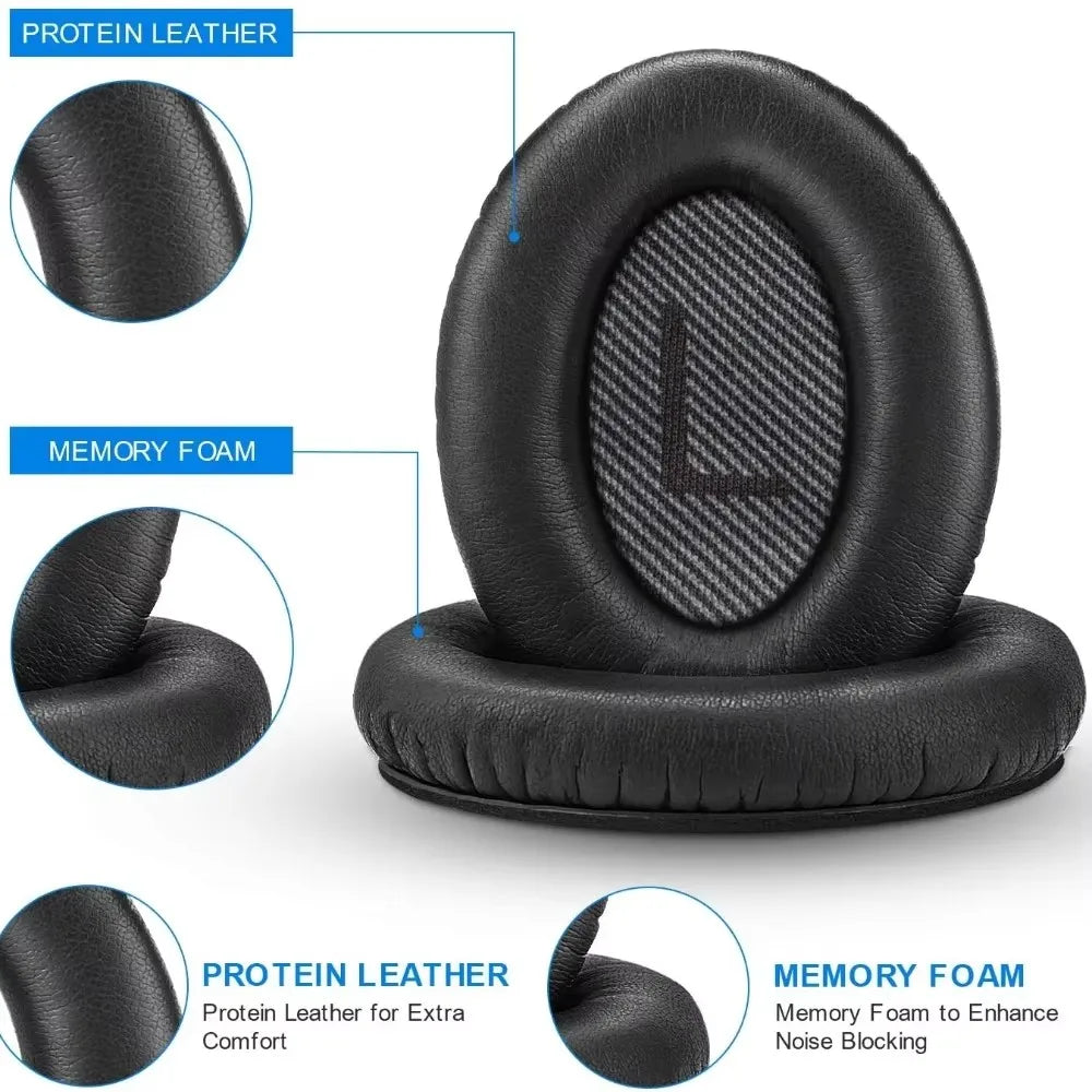 Ear Pads for Bose Quietcomfort 35/QC35 ii/QC15/QC25/QC35/QC2/AE2/AE2i