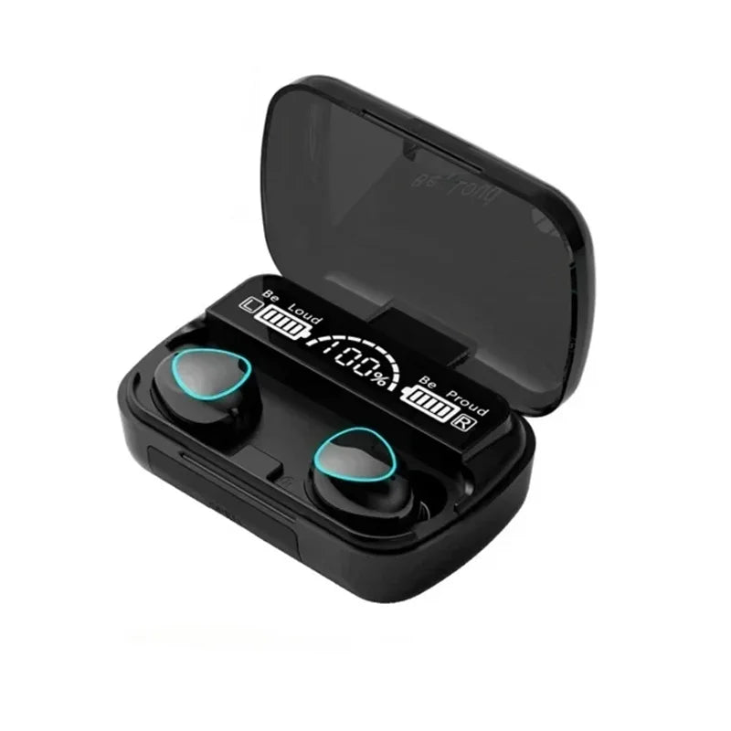 M10 Bluetooth Earphones - LED Display Waterproof Gaming