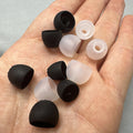 Treaded Silicone Eartips For KZ/Airdots/AKG Earphones - 3 pairs