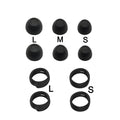 Memory Foam Ear Wing Tips for Samsung Galaxy Buds FE L/M/S - 3+2 pairs (10 pieces)