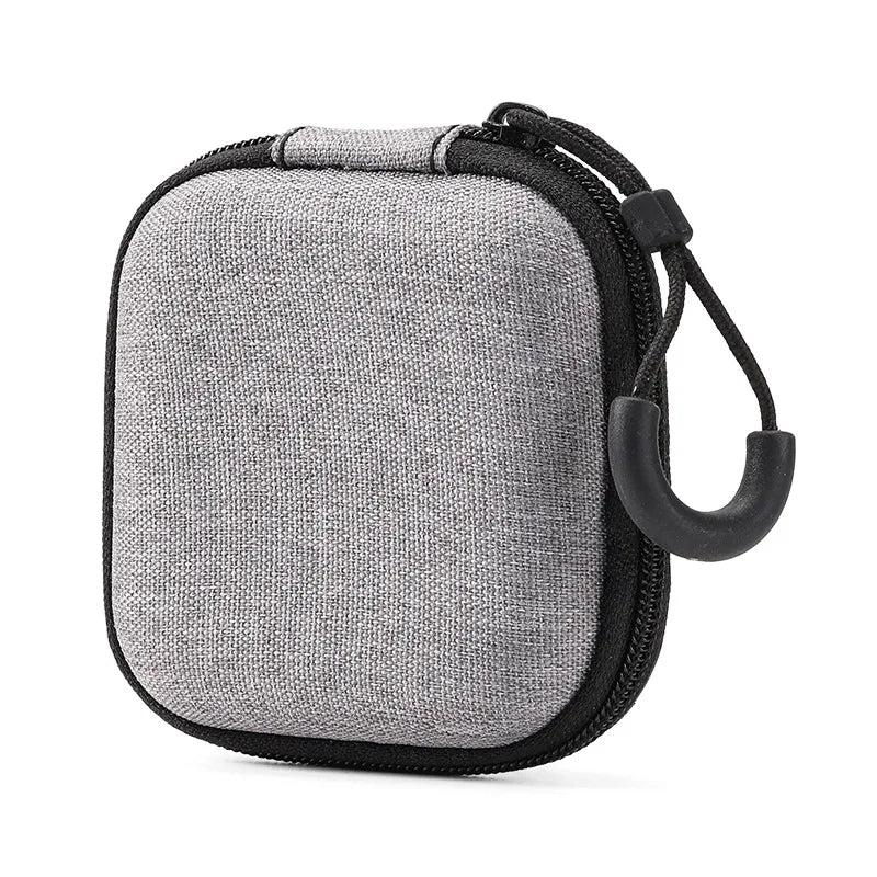 Hard Shell Storage Bag for Earphones and / or its Accessories - Memory Cards USB Cables