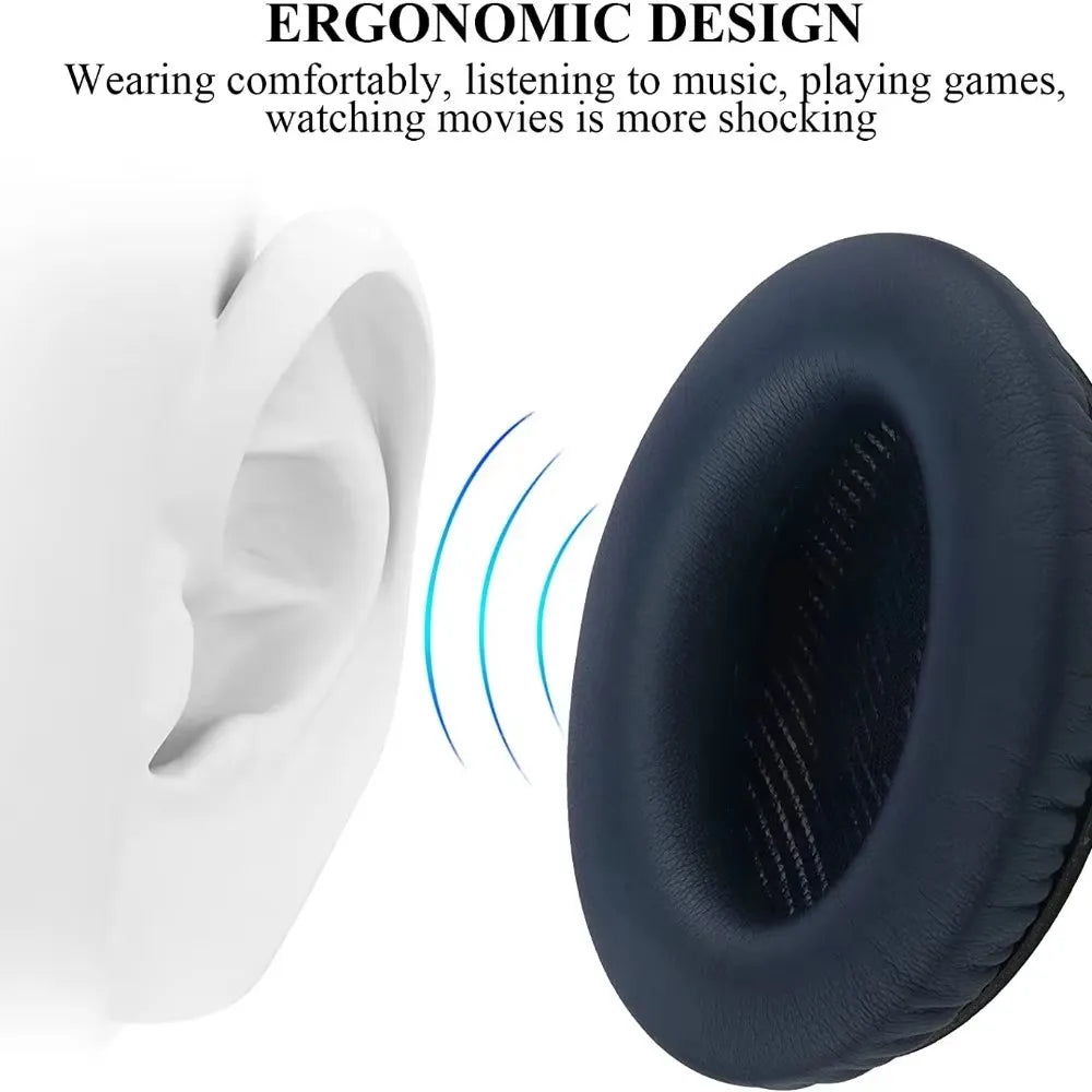 Ear Pads for Bose Quietcomfort 35/QC35 ii/QC15/QC25/QC35/QC2/AE2/AE2i
