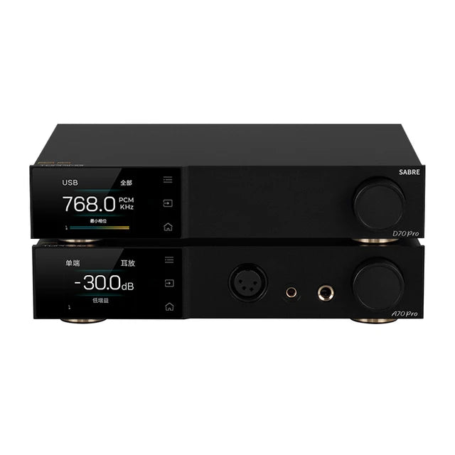TOPPING A70 PRO + D70 Pro SABRE + XLR Cable Combo