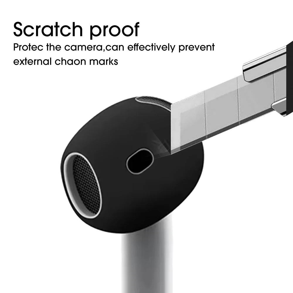 Ultra Thin Rubber Anti-Slip Earphone Cover for Airpods 4