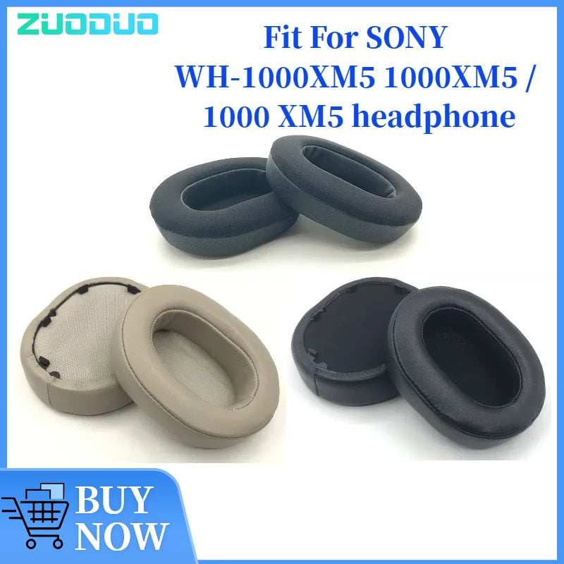 Replacement Foam Ear Pads Cover for SONY WH-1000XM5 1000XM5 / 1000 XM5