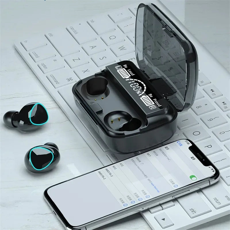 M10 Wireless Earphones 9D Stereo