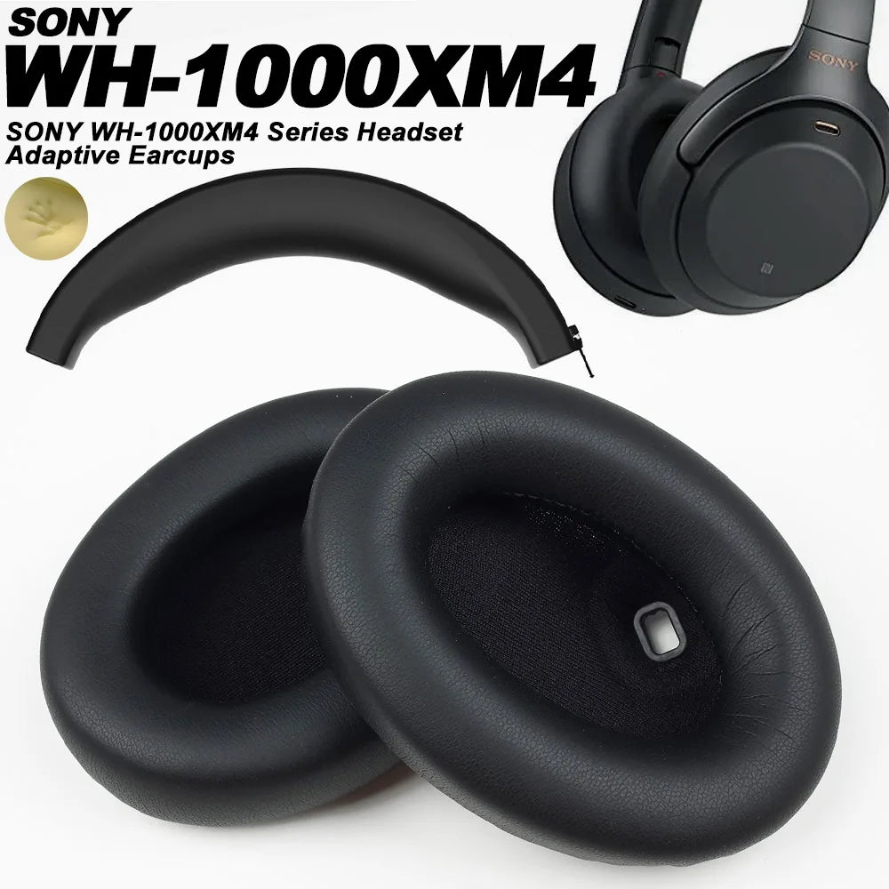 SONY WH-1000XM4 Protein leather Memory foam Ear Pads