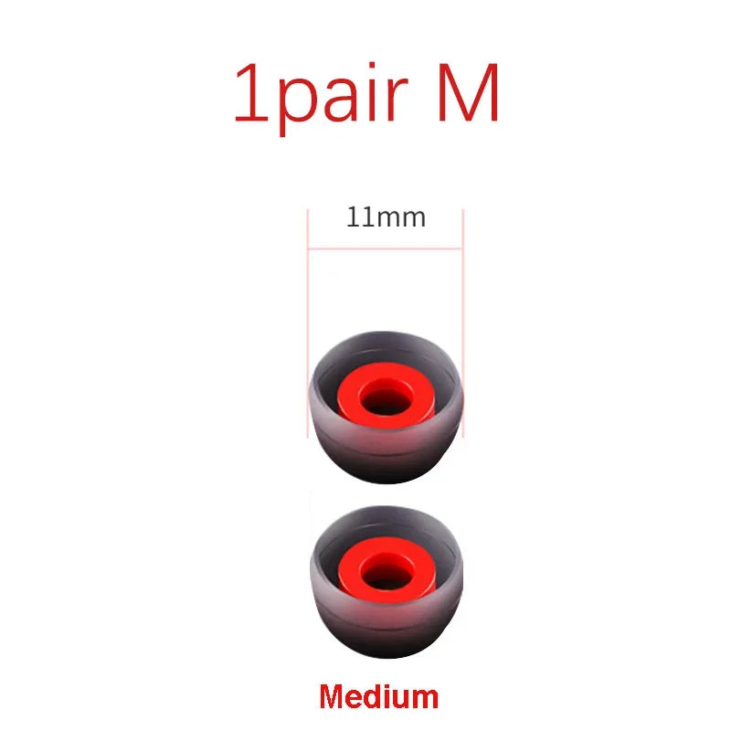 Silicone Ear Tips 3 Pairs