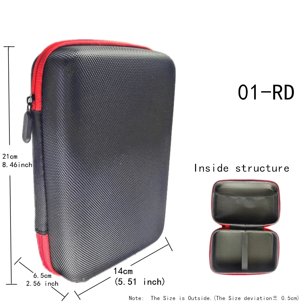 Storage Organizer Shockproof Carry Pouch
